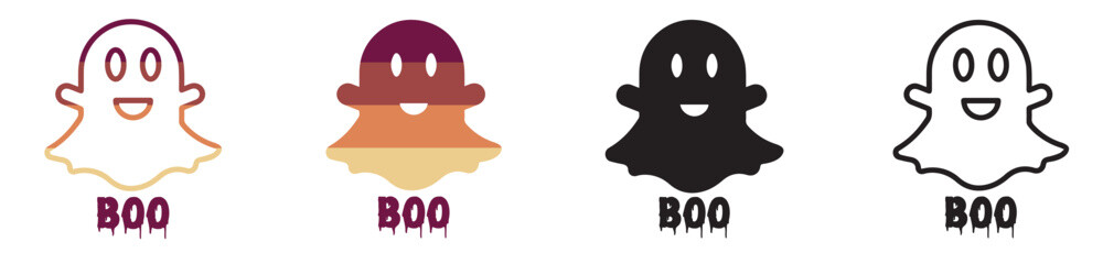 Halloween Cute Boo Ghost