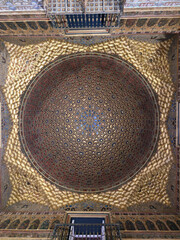 Hall of the ambassadors, Royal Alcazar in Seville
