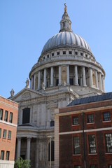 Fototapeta na wymiar Saint Paul´s Cathedral in London, England Great Britain 