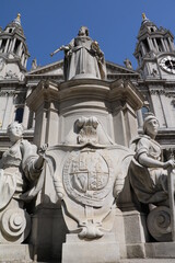 Fototapeta na wymiar Saint Paul´s Cathedral in London, England Great Britain