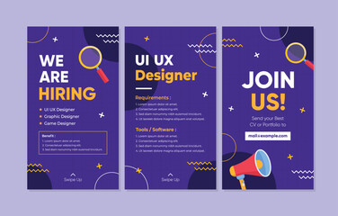 we are hiring social media post advertisement