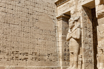 Temple of Ramesses III; Medinet Habu, Egypt