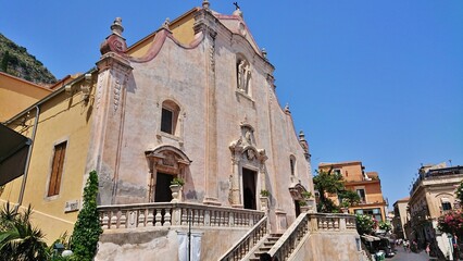 Église San Giuseppe, Taormine, province de Messine, Sicile, Italie.
