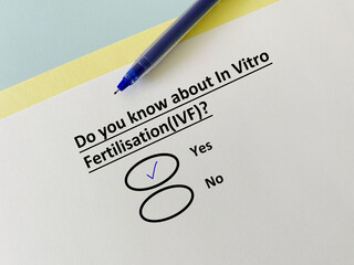 Question about infertility