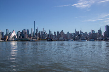 Fototapeta na wymiar Skyline of New York City, New York