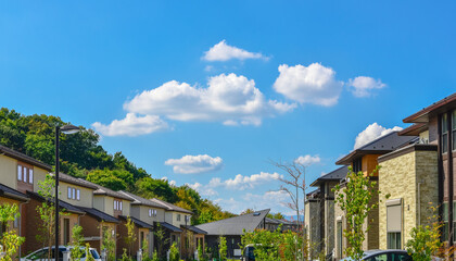 日本の住宅地	