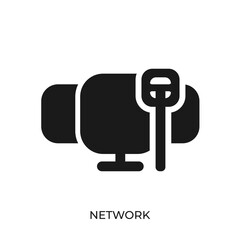 The best Network icon vector. Symbol illustration in unique trendy style. From Computer Operating System icons theme collections. Suitable for many purpose.