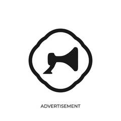 The best Advertisement icon vector. Symbol illustration in unique trendy style. From Online Store icons theme collections. Suitable for many purpose.