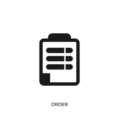 The best Order icon vector. Symbol illustration in unique trendy style. From Online Store icons theme collections. Suitable for many purpose.