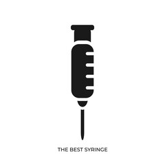 The best syringe icon vector illustration in various trendy mode. Editable graphic resources for many purposes. 