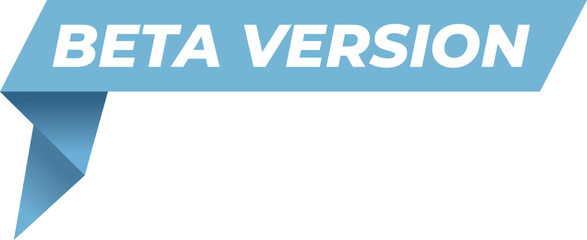 Window beta version icon cartoon vector. Digital upgrade. Label box