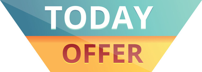 Obraz premium Big deal icon cartoon vector. Sale only. Discount price