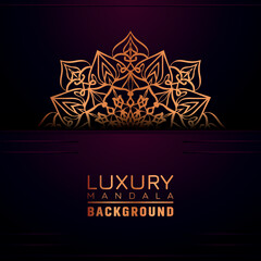 Luxury mandala background ornamental, arabesque style