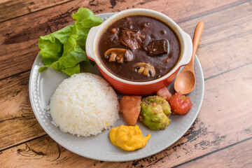 ビーフシチューランチ