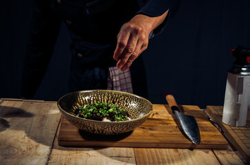 apanese eel grilled with rice bowl or Unagi don - Japanese food style