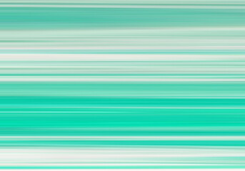 Obraz premium Mint Green horizontal stripes gradient design art for backgrounds. Blurred Motion. Vector Illustration.