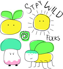 Graphic for t-shirt design, typography  slogan with minimal concept, illustration for t-shirt.