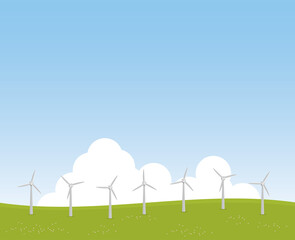 風車　風力発電