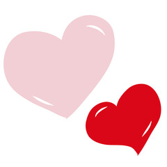 Hand Drawn Love element for Valentine Day