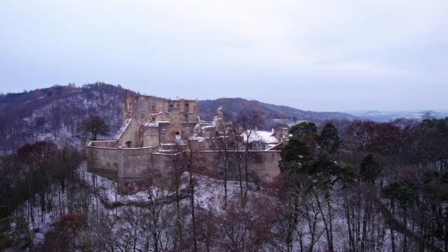 Boskovice Castle in Czech Republic