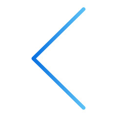 left arrow gradient icon
