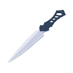 A customizable flat icon of knife 