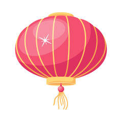 Get your hands on flat icon of lantern 
