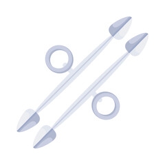 Check out flat icon of katana 