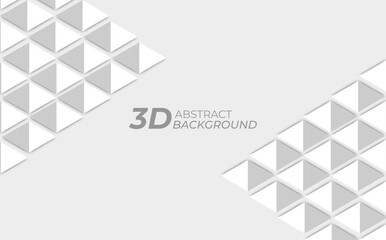 Fototapeta premium 3d geometrical background 
