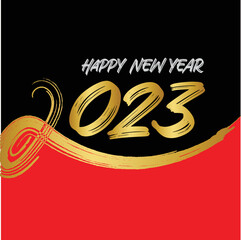 2023 concept, happy new year flyer 2023, 2023 luxury design, 2023 flyer