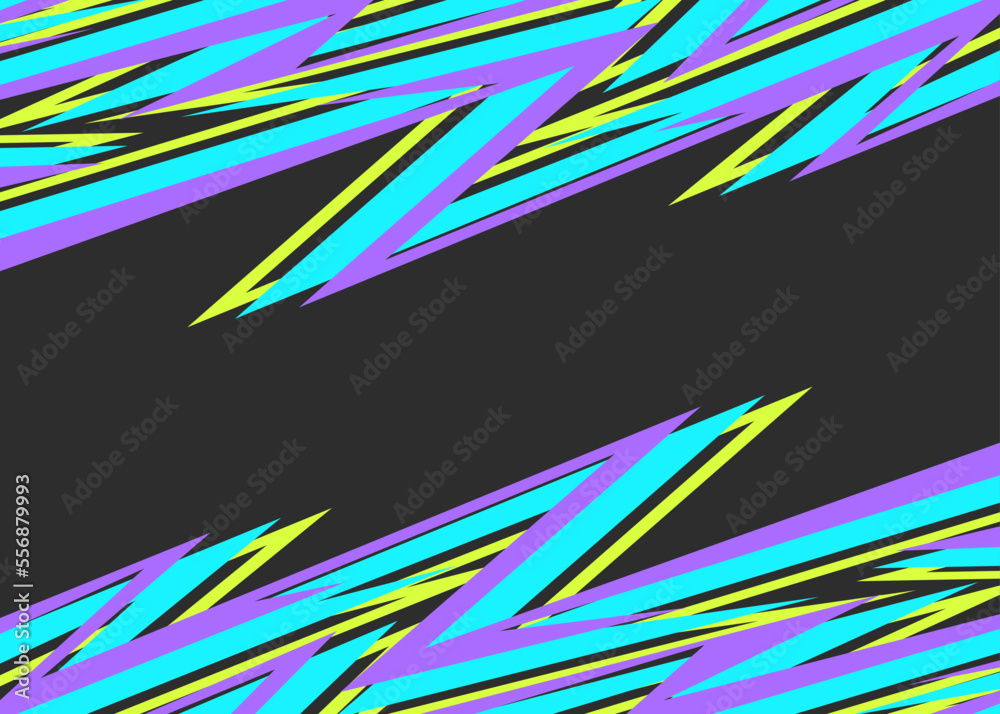 Aufkleber abstract background with overlapping arrow line pattern and with some copy space area