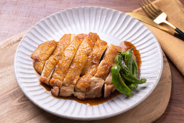 鶏の照り焼き