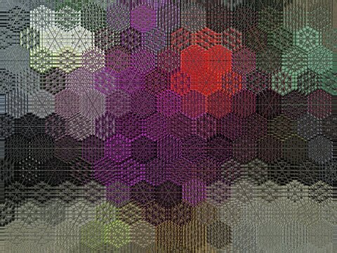 Traditional mixed Embroidery design concept. Antique illustration art for website, user interface theme. Interior decoration idea. Abstract pattern for the carpet background