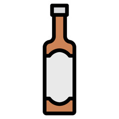 food and restaurant line icon