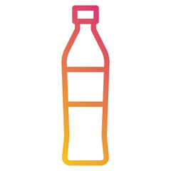 Bottle gradient icon