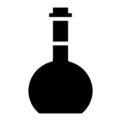 Fototapeta premium Bottle glyph icon