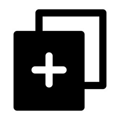 Illustration of Copy File User Interface design Icon