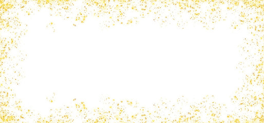 shining gold magic dust frame particles