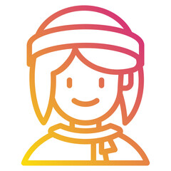 young gradient icon