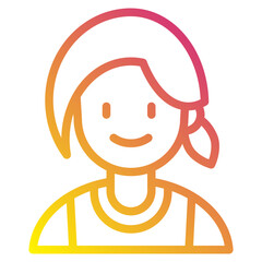 young gradient icon