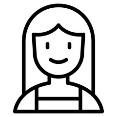 female line icon