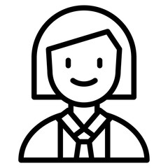 female line icon