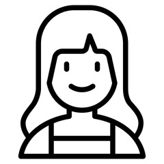 female line icon