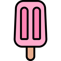 popsicle line icon