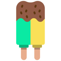popsicle flat icon