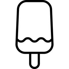 popsicle line icon