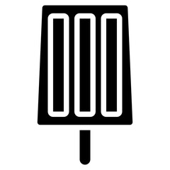 ice cream glyph icon