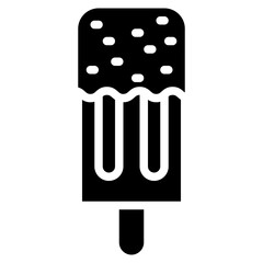popsicle glyph icon