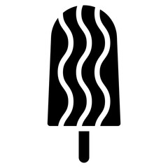 popsicle glyph icon