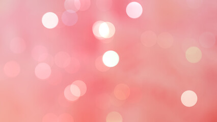 pink bokeh with blurred background for valentine day